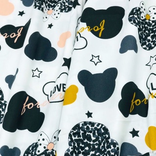 ผ้าแบ่งขาย 1 ชิ้่น 1/2 เมตรผ้าcotton twill คอตตอน100%หน้าผ้า…