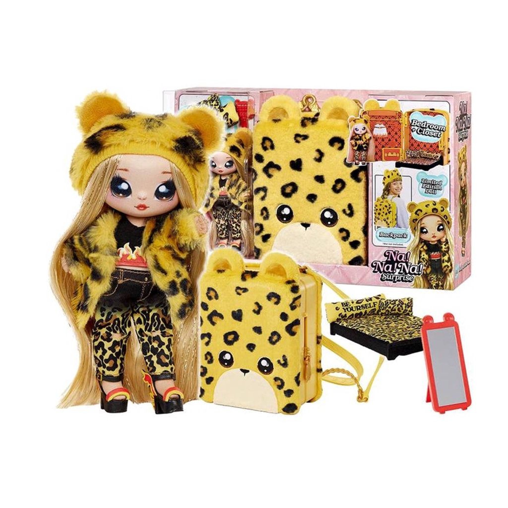 MGA(เอ็มจีเอ)NaNaNa Surprise 3-in-1 Bpck Bd-2Jennel Jgr ตุ๊กตานานานา เซอร์ไพรส์ แบ็คแพ็ค เบดรูม รหัส NS575696