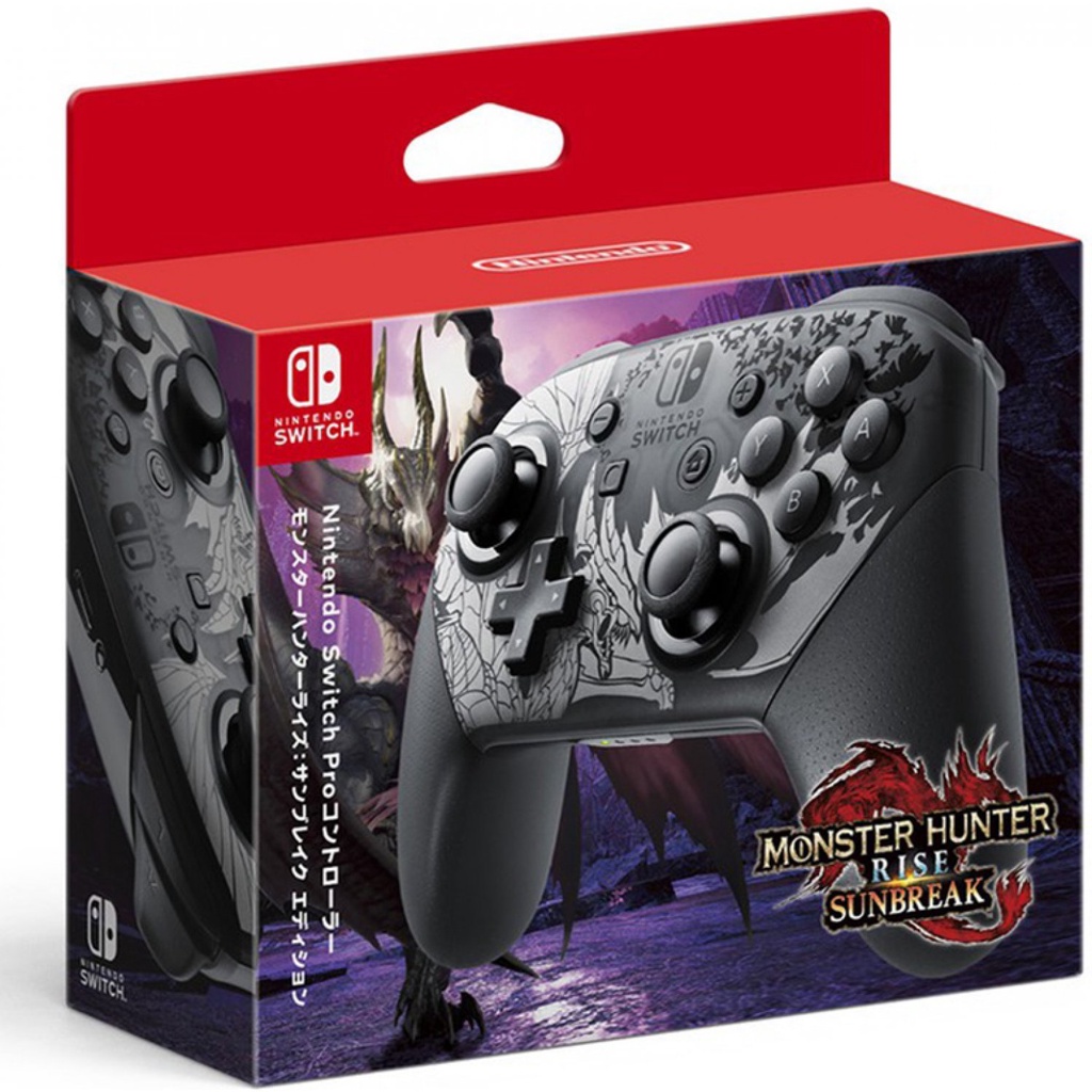 Nintendo Switch™ เกม NSW Nintendo Switch Pro Controller [Monster Hunter Rise: Sunbreak Edition] (By ClaSsIC GaME)