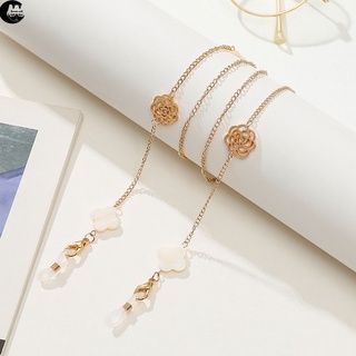 Mask Extender Mask Chain Necklace Face Mask Lanyard Pearl Chain Mask Hanging Rope Transparent Anti-lost Mask Chain [goob]