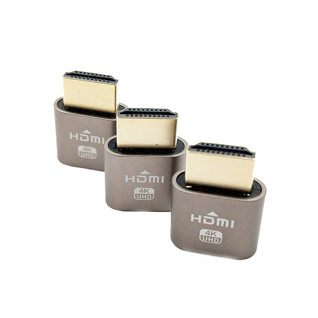 HDMI dummy (สำหรับต่อเพื่อบอกระบบว่าต่อจออยู่ จัดส่งในไทย ประกัน 1ปี)