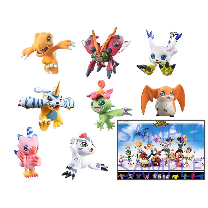 Digimon Adventure DigiColle Mix Box Set w/ Limited Bonus