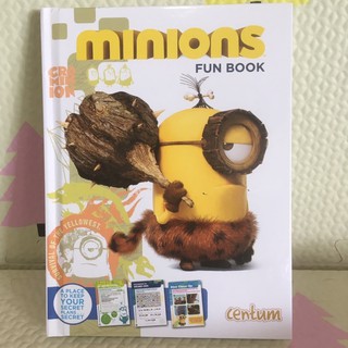 MINIONS FUN  BOOK (ปกแข็งมือสอง) -cb3