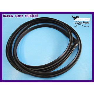 DATSUN SUNNY KB110 "LEFT" FRONT&amp;REAR (FR)(RR) DOOR SEAL WEATHERSTRIP RUBBER // ยางขอบประตูซ้าย (หน้า+หลัง)