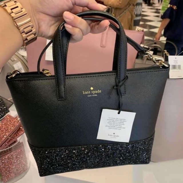 Kate Spade New York Ina Greta Court Glitter Crossbody Bag Top Handle  Handbag | Shopee Thailand