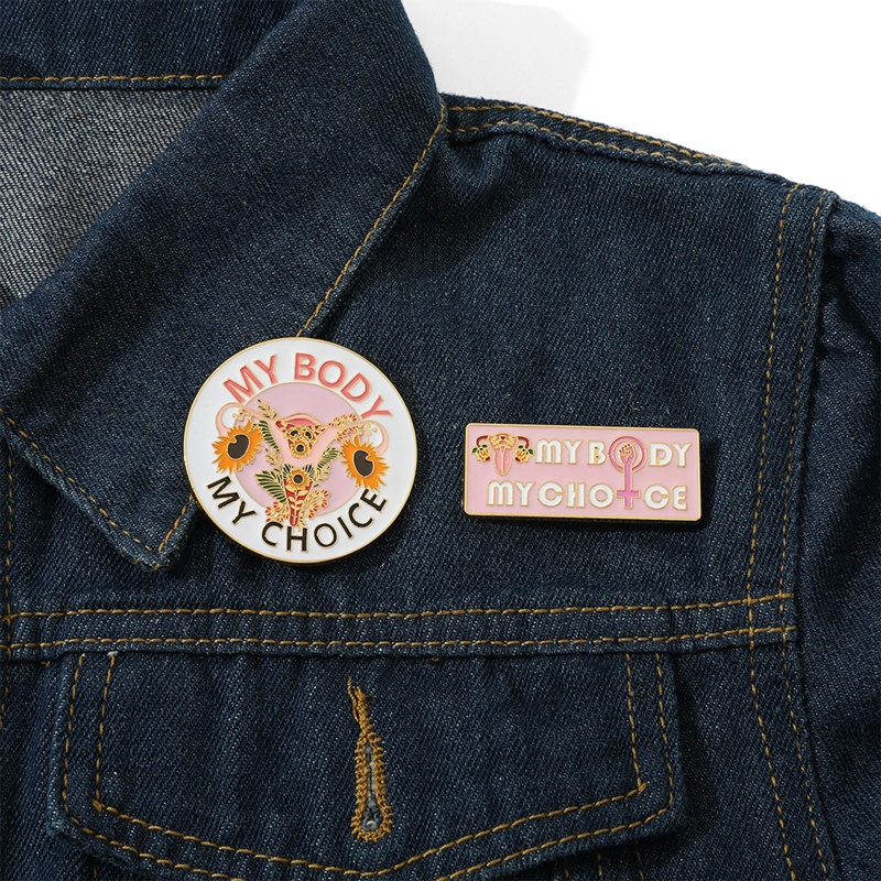 NERV รอบ Feminist Ovary Pin ปกเข็มกลัด Badge Grow Ovary ผู้หญิง Pin มดลูกเข็มกลัดสําหรับแพทย์ N