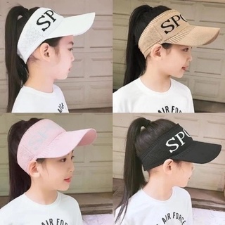 หมวกแฟชั่น กีฬา​หมวกตีกอล์ฟ กันแดดครึ่งหัว กันแดดUVได้🚚พร้อมส่ง