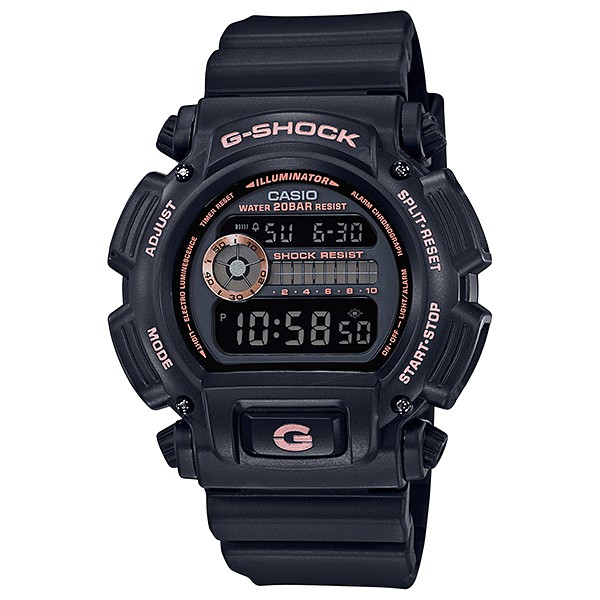 นาฬิกา Casio G-Shock Special Color BLACK&amp;GOLD XTRA Color series รุ่น DW-9052GBX-1A4 ของแท้ รับประกัน1ปี