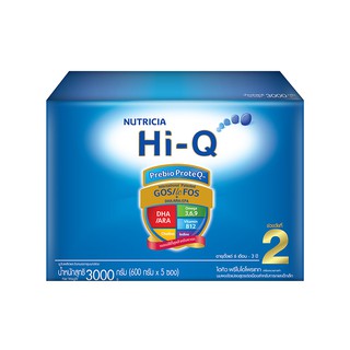 ไฮคิวสูตร2 พรีไบโอโพรเทค 3000 กรัม Hi-Q Formula 2 Prebio ProteQ 3000 g.