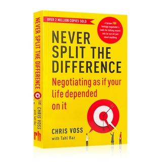 หนังสือภาษาอังกฤษ Never Split The Difference By Chris Voss สําหรับผู้ใหญ่