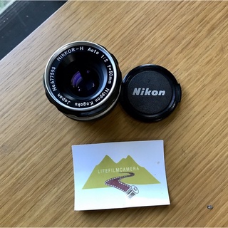 เลนส์มือหมุน Nikkor-H Auto 50mm f2 Nippon Kogaku