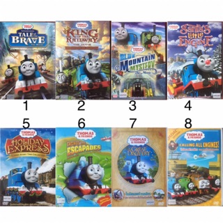 [มือ2] พร้อมส่ง รถไฟโธมัส ดีวีดี การ์ตูน 2 ภาษา thomas and friends lot 4