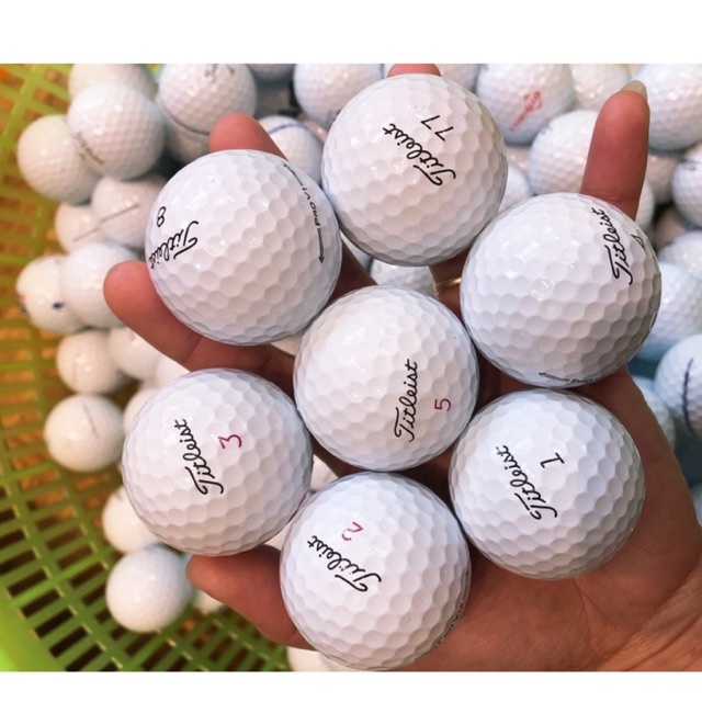 10 Used Titleist pro Golf Balls Committed to Not Repainted