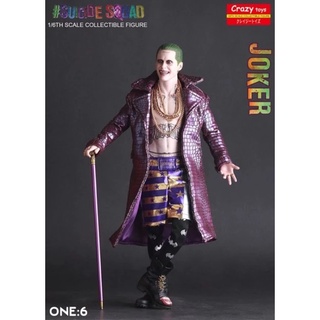 The JOKER โจ๊กเกอร์ 1/6 Crazy Toys Suicide Squad Action Figure 30 cm