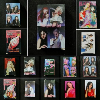 lomo blackpink​ 1กล่อง30ใบ​ การ์ดรูปภาพลายไม่ซ้ำ