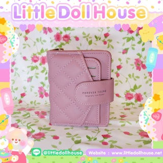 📮พร้อมส่ง👛กระเป๋าสตางค์ กระเป๋าเงินใบสั้น 2 พับ 1 ซิป