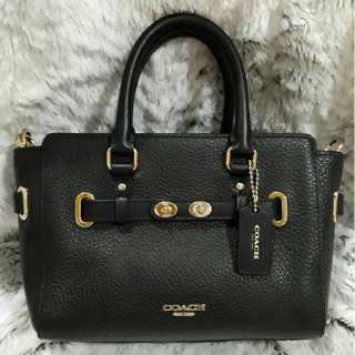 Coach mini blake 10” สีดำอะไหล่ทอง สวยหรูมากกก