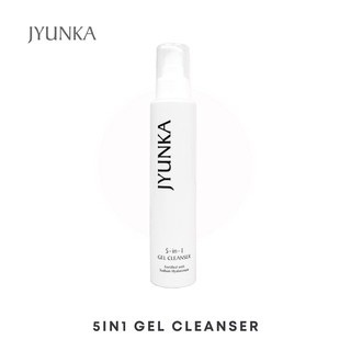 Jyunka 5-in-1 Gel Cleanser เจลทำความสะอาดผิวอย่างหมดจด พร้อมเติมความชุ่มชื้น ปรับ PH Balance