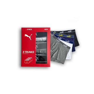 PUMA Man Underwear กางเกงในชาย กล่อง 3ตัว กางเกงในแบรนด์แท้ สวมใส่สบายผ้าฝ้ายอย่างดี สินค้าพร้อมส่ง