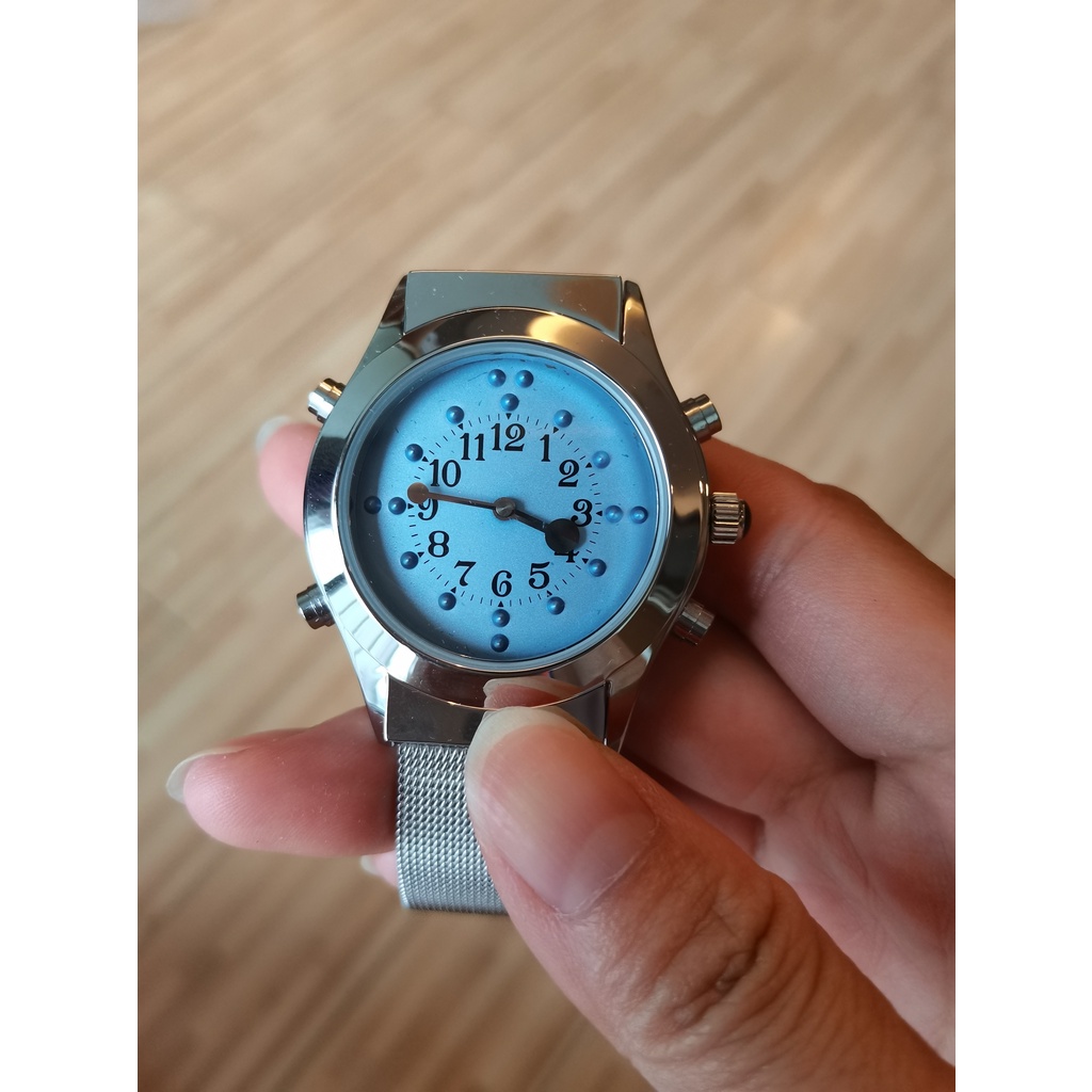 คุณภาพสูง 2in1 นาฬิกา Braille ฟังก์ชั่น สี่สี RO-BW518