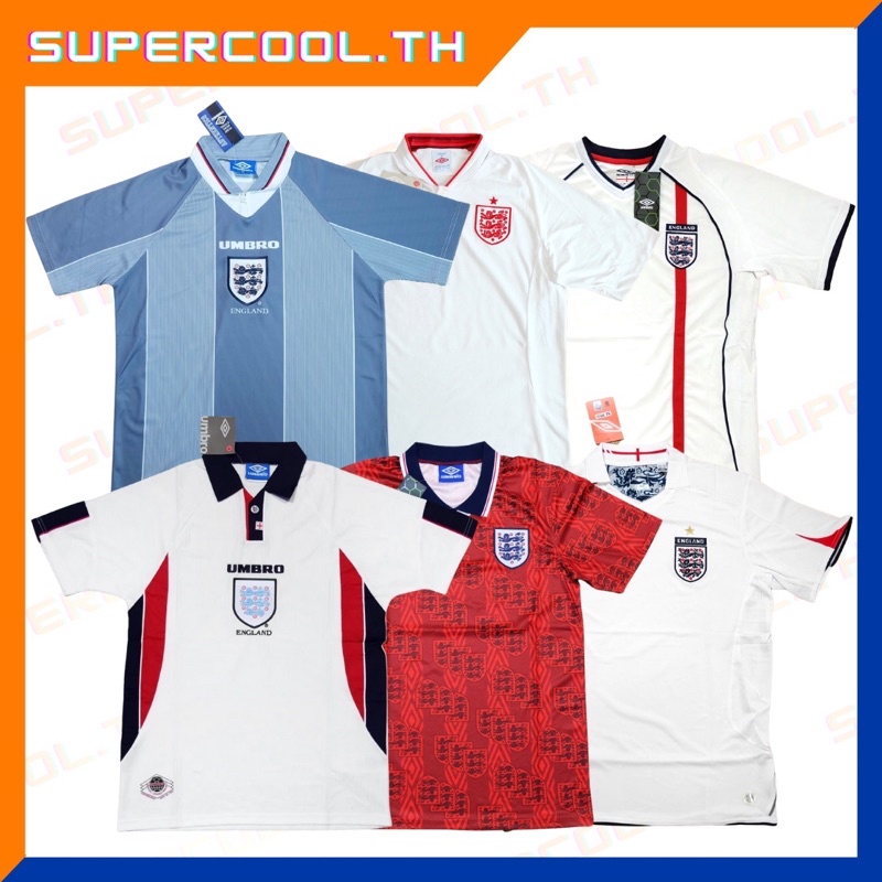 England Retro Jersey เสื้อฟุตบอลทีมชาติอังกฤษย้อนยุค