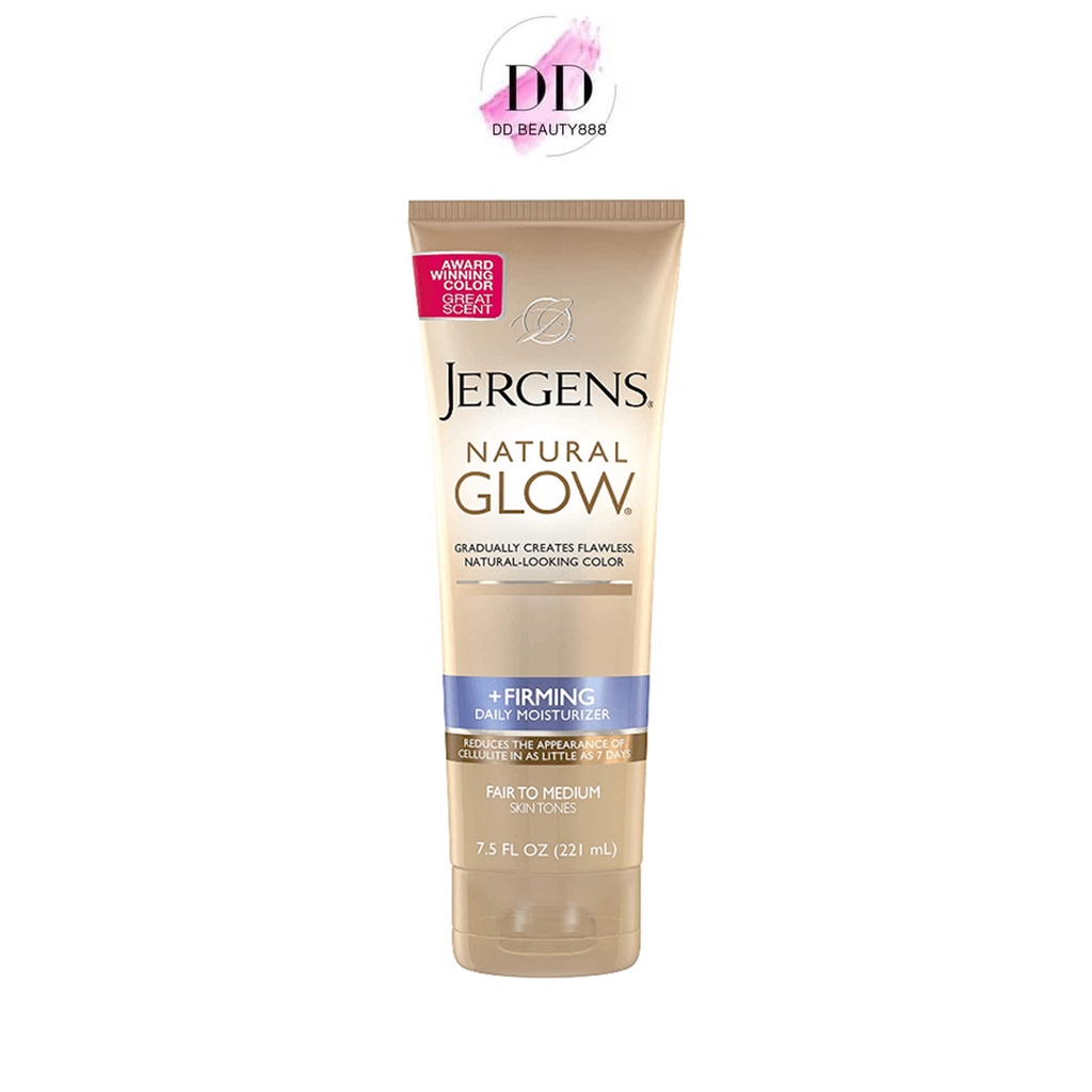 Jergens Natural Glow and Firming Daily Moisturizer - fair to medium 221 ml
