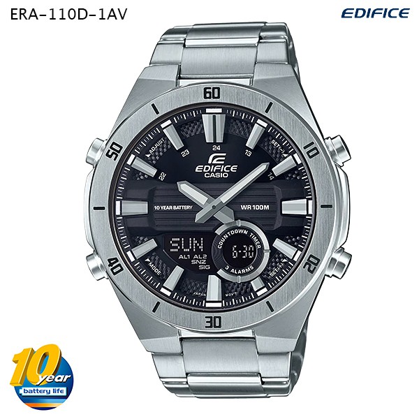 นาฬิกาข้อมือ Casio Edifice Men Analog-Digital S ERA-110D-1AV ERA-110D-2AV