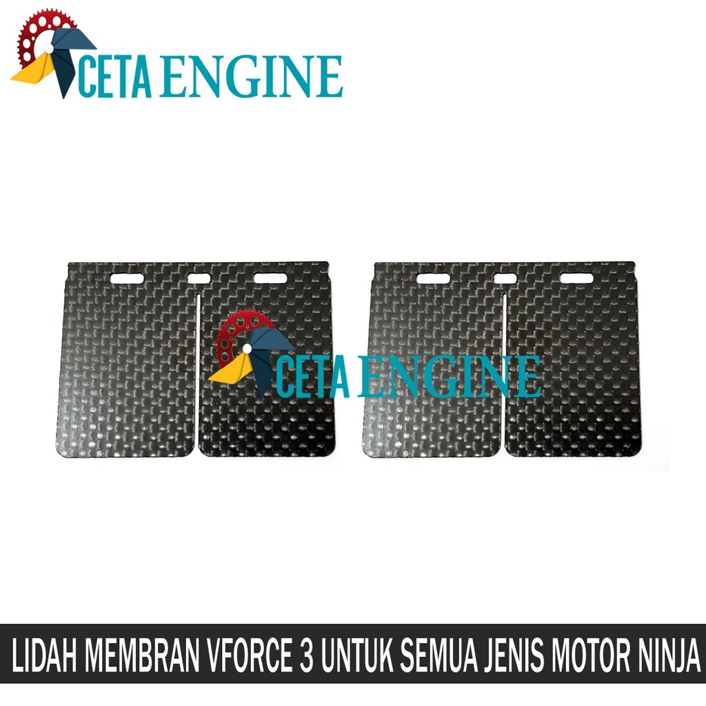 Stuborn TONGUE VFORCE 3 และ 4 คาร์บอนต้นฉบับ VFORCE3 VFORCE4 V FORCE 3 4 ประเภททั้งหมดของ NINJA RXZ 