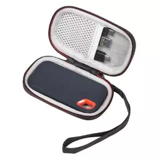 กระเป๋าเก็บของแบบแข็งสําหรับ sandisk 250 gb/500 gb/1tb/2 tb ssd sds 60