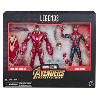 Hasbro Marvel Legends Iron Man Mark 50 and Iron Spider