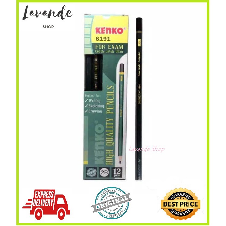 KENKO 6191 2B PENCIL / KENKO 2B PENCIL