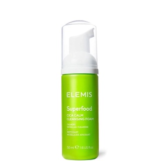 Elemis Superfood Cica Calm Cleansing Foam 50 ml. (ทำความสะอาดผิวหน้า)