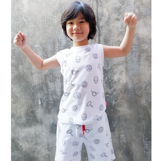 Marvel Boy Tank Top Set  - ชุดเซทเสื้อกล้ามเด็กมาร์เวล สินค้าลิขสิทธ์แท้100% characters studio