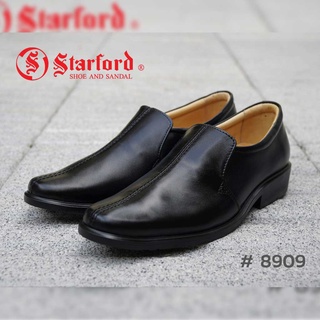 Starford รองเท้า หนังแท้ - รุ่น no. 8909 - สี ดำ Black