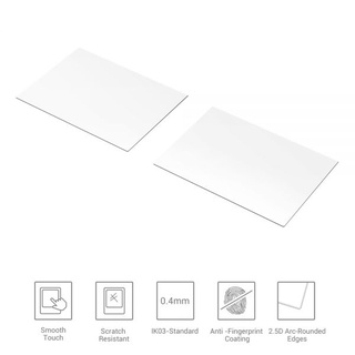 SmallRig 3191 Tempered Glass Screen Protector for Sony A7 &amp; A9 &amp; RX100 &amp; ZV1 Camera (2 pcs)