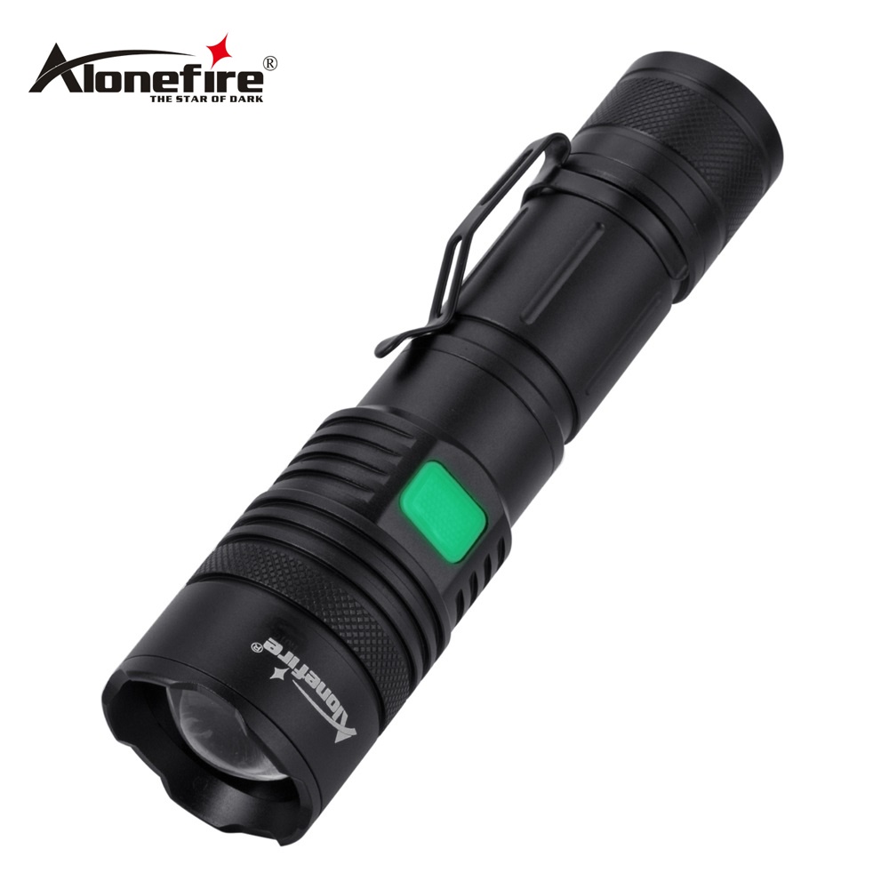 Alonefire X37WRGB ไฟฉาย LED 4 สี ซูมได้ กันน้ํา สําหรับตั้งแคมป์
