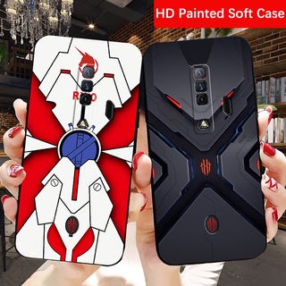 เคสซิลิโคน ลายการ์ตูนอนิเมะ สําหรับ Red Magic 7S 5G Nubia Red Magic 7S Pro ZTE Nubia RedMagic 7S Pro