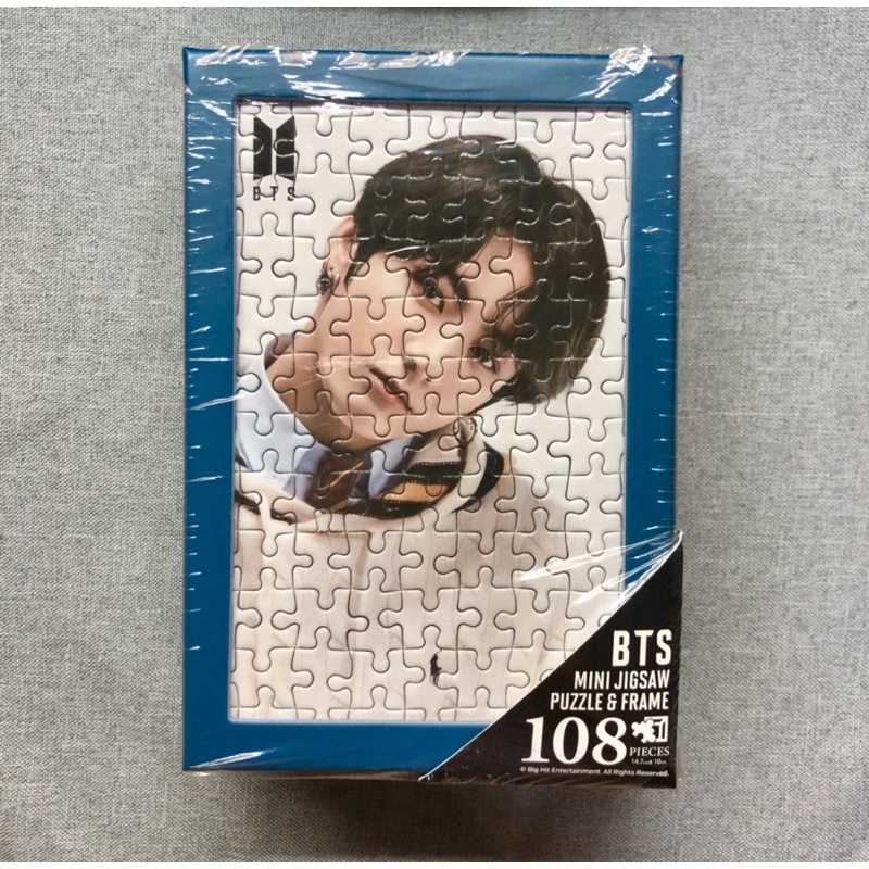 BTS Jigsaw Puzzle 108 pieces +การ์ดจองกุก jungkook ของครบ