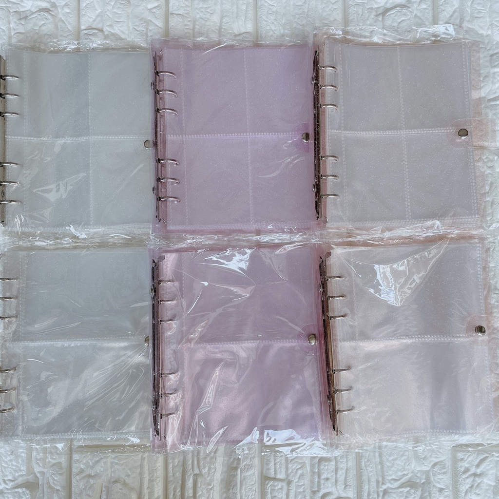พร้อมส่ง • แฟ้มใส่การ์ดพร้อมไส้25แผ่น!!ขนาดแฟ้ม 17.5x19.5cm แฟ้มการ์ด+ไส้ อัลบั้มโพราลอยด์ ไม่ใช่ขนาด A5