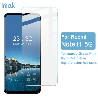 แท้ ฟิล์มกระจกนิรภัย กันรอยหน้าจอ บางพิเศษ กันระเบิด สําหรับ Redmi Note 11 5G Note11 5G