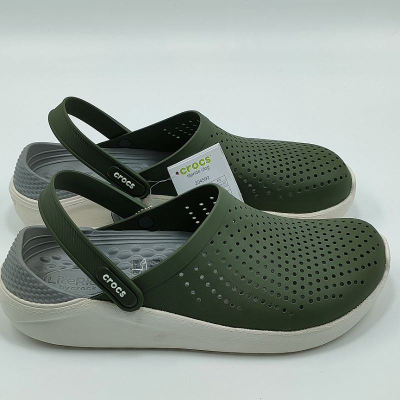 Crocs Lite Ride Clog รองเท้าแตะ รองเท้าลำลองแฟชั่น มาใหม่ สุดฮิต ใส่ได้ ...