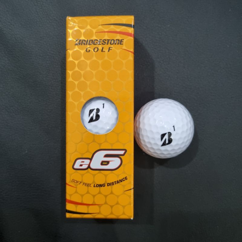 ลูกกอล์ฟระยะทาง Bridgestone e6 บรรจุ 3 ลูก (ใหม่)