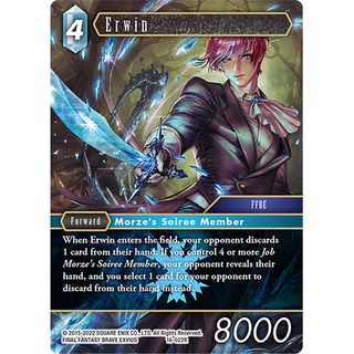 FF-16-022 Erwin Final Fantasy Opus 1 Rare - EN 16-022R 0821000023100