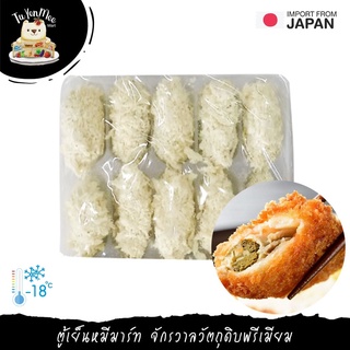 300G(10PCS) หอยนางรมญี่ปุ่นชุบเกล็ดขนมปังพร้อมทอด SIZE M JAPANESE OYSTER WITH BREADED CRUMBS (かきフライ)