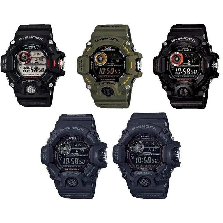 Casio G-Shock นาฬิกาข้อมือผู้ชาย สายเรซิ่น รุ่น GW-9400,GW-9400-1,GW-9400-3,GW-9400-1B,GW-9400BJ-1,G