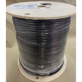 COMMSCOPE สายนำสัญญาณ RG6 สีดำ CCTV - SAT คอมสโคป SHIELD ชิลด์ 60% 305M. (1000 FT.) BLACK