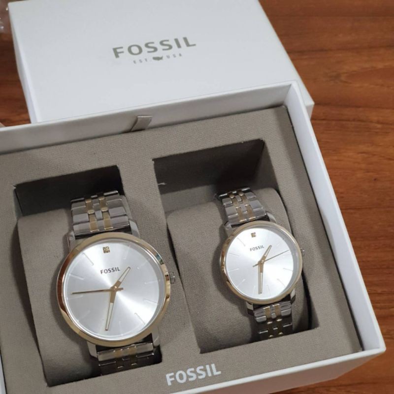 เซทนาฬิกาคู่ Fossil Couple Watch