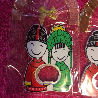 ของชำร่วยที่เปิดขวดและติดตู้เย็นได้ด้วยนะคะ