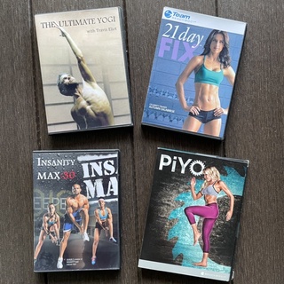 แผ่นซีดี ออกกำลังกาย Insanity MAX30, PIYO, The Ultimate YOGI, 21 Day Fix พร้อมส่ง