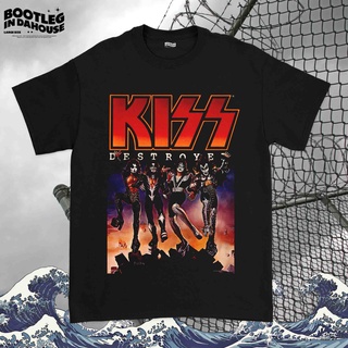 Kiss Destroyer Band เสื้อเชิ้ต 1993S-5XL